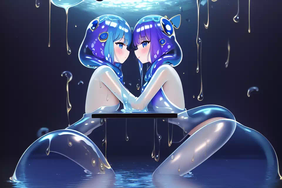 Cyber slime girls