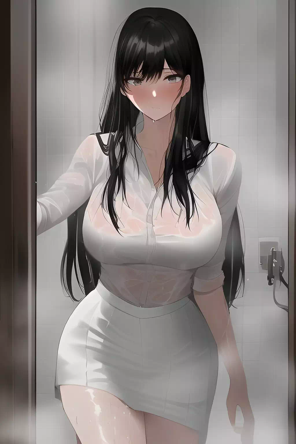 シャワールーム（NovelAI)