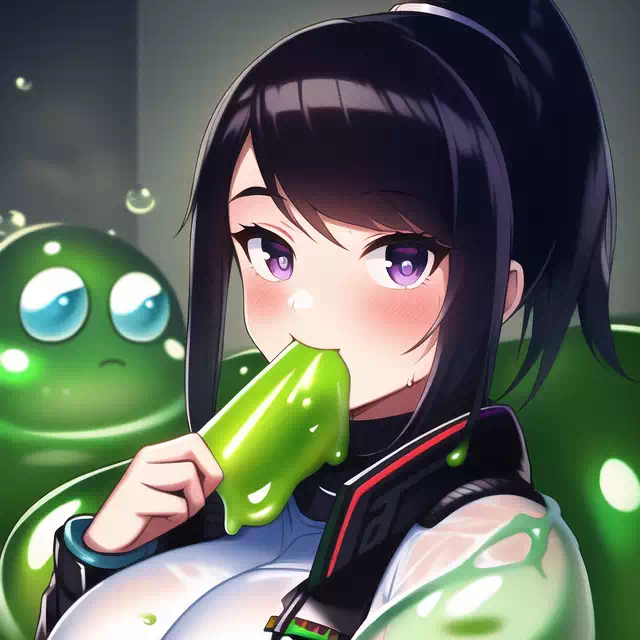 【NovelAI】Slime pirot girl (ex.)