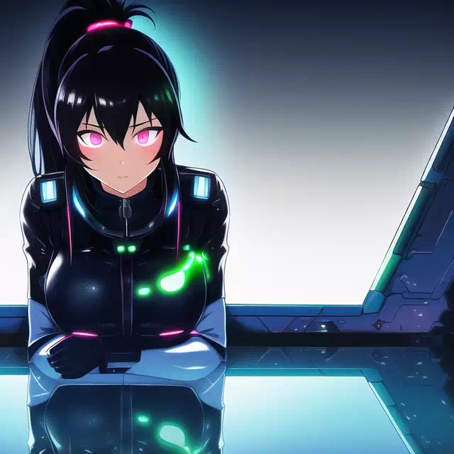 【NovelAI】Slime pirot girl (ex.)