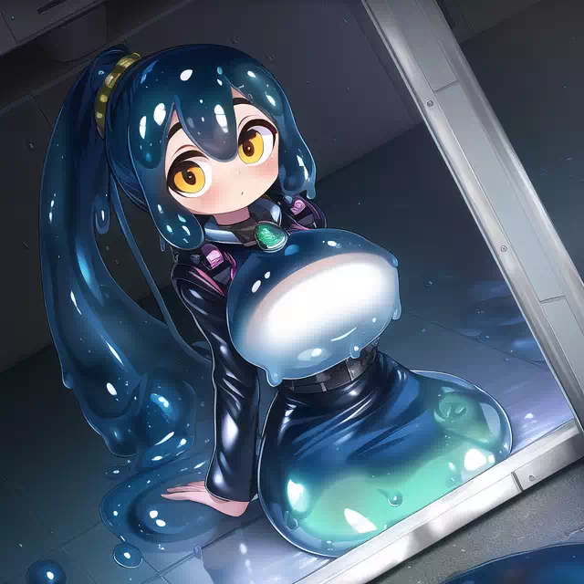 【NovelAI】Slime pirot girl (ex.)