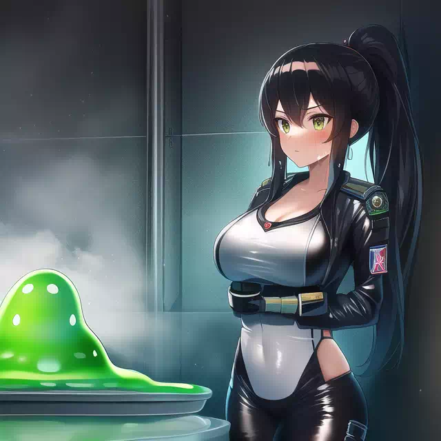 【NovelAI】Slime pirot girl (ex.)