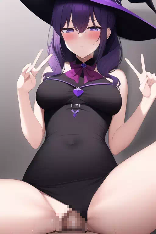 まふゆ　魔女コス