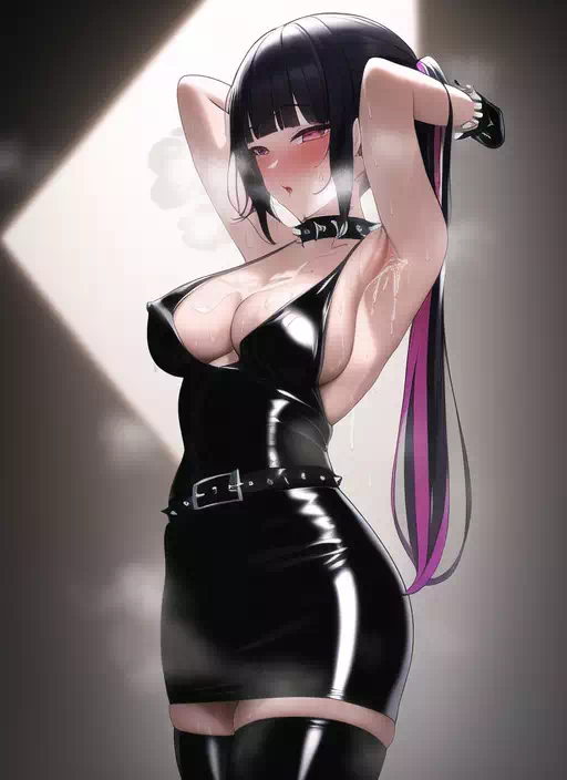 Goth twin with twintails 3