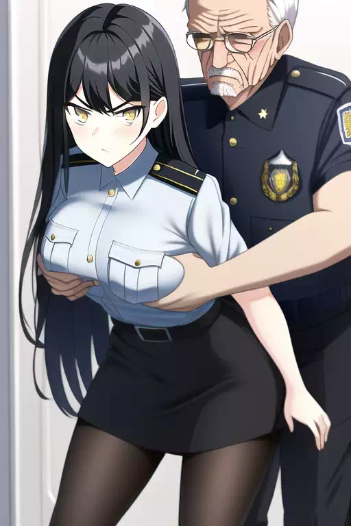 Military girls have some trouble