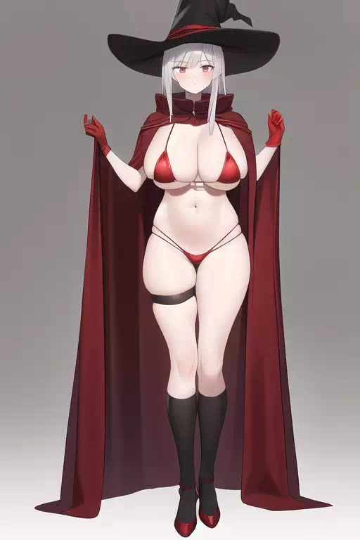 銀髪マイクロビキニ魔女 -その1-