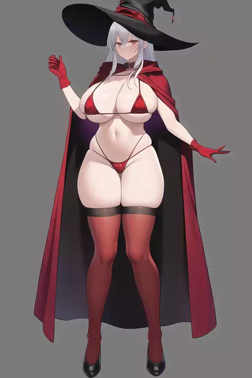 銀髪マイクロビキニ魔女 -その1-