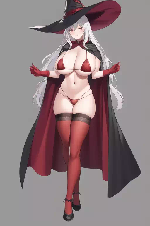 銀髪マイクロビキニ魔女 -その1-