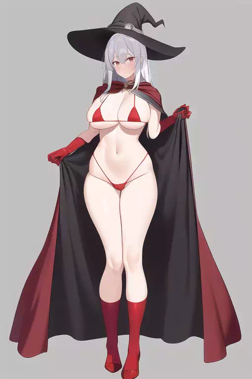 銀髪マイクロビキニ魔女 -その1-