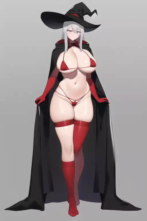 銀髪マイクロビキニ魔女 -その1-