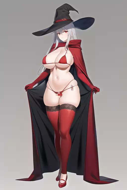 銀髪マイクロビキニ魔女 -その1-