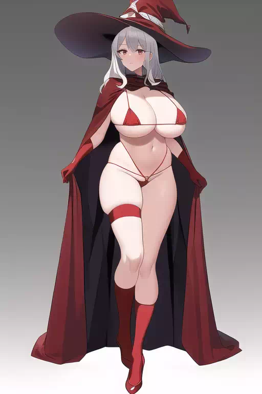 銀髪マイクロビキニ魔女 -その1-