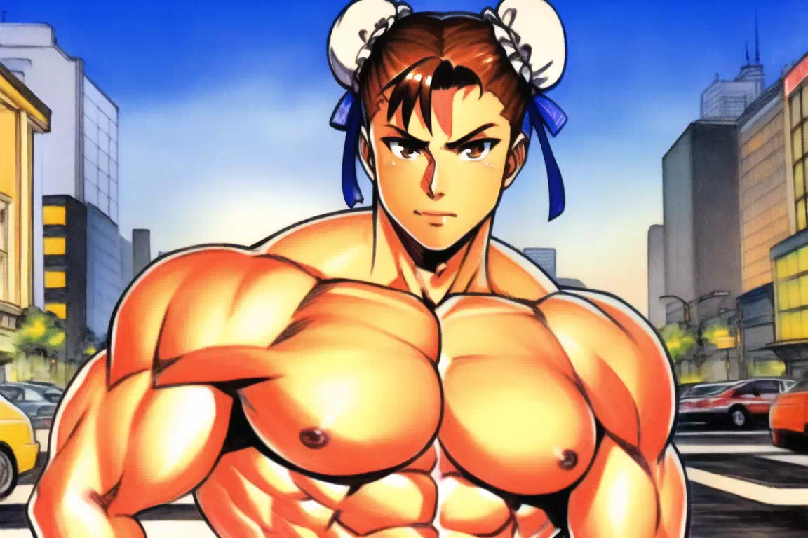 Male Chun-Li