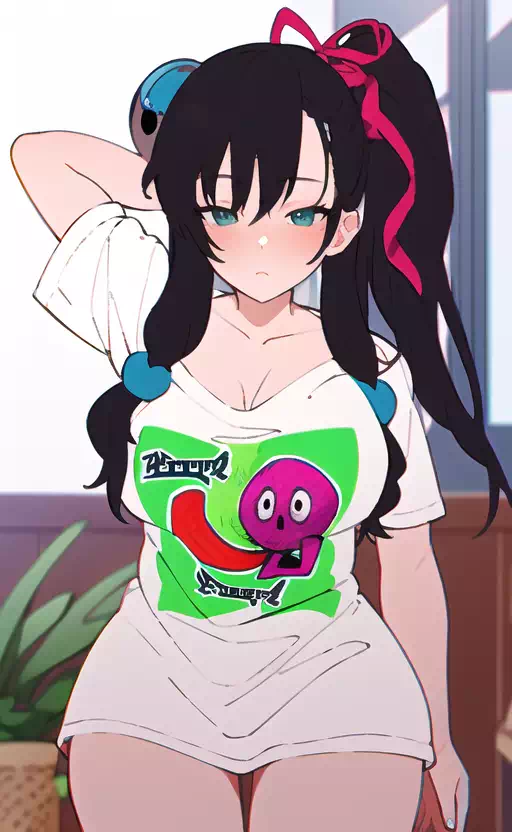 昔の絵をAIにきれいにしてもらった