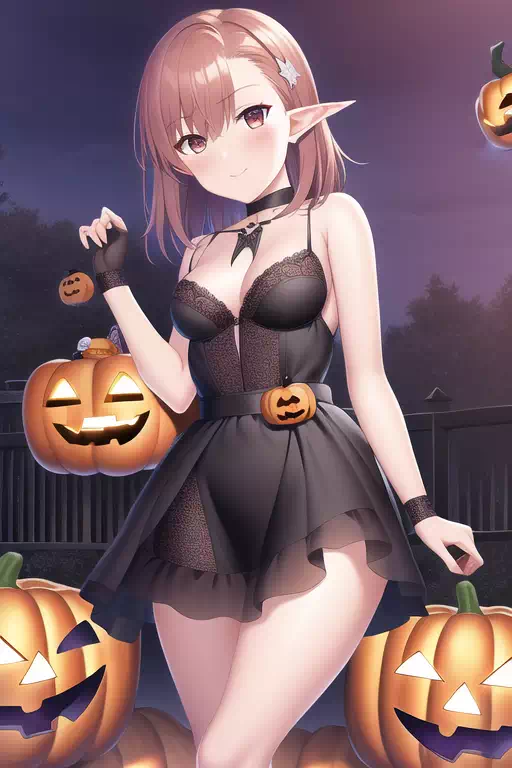 Happy Halloween.Misaka Mikoto