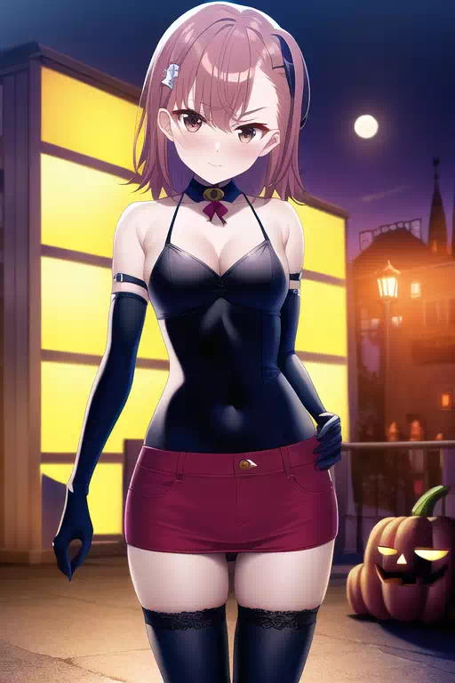 Happy Halloween.Misaka Mikoto