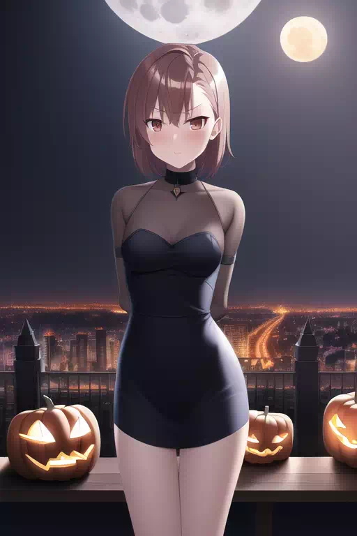 Happy Halloween.Misaka Mikoto