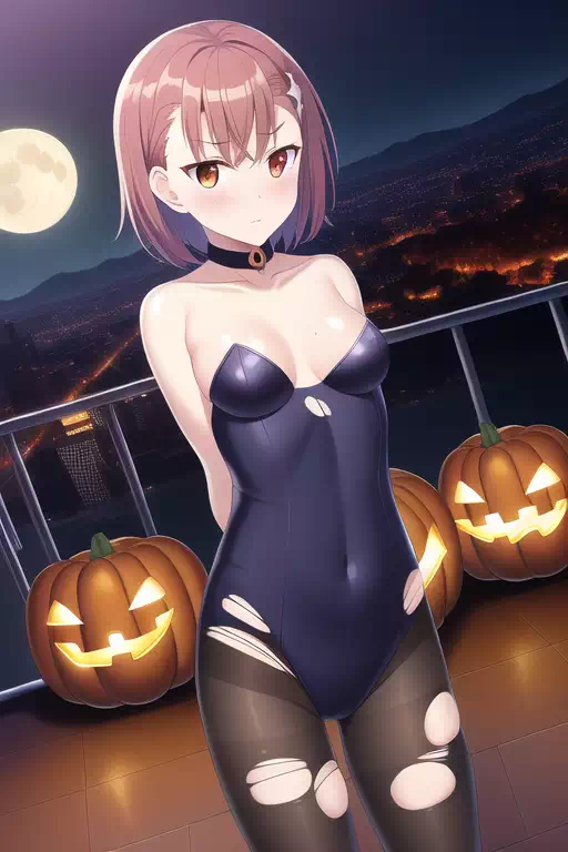 Happy Halloween.Misaka Mikoto