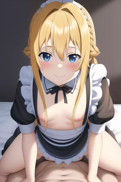 金髪メイドロリ　没