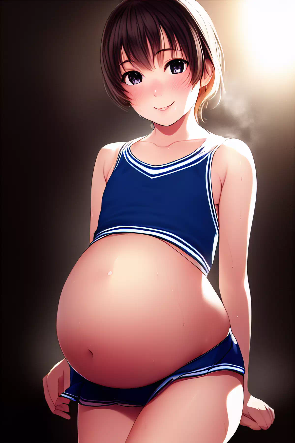 NAIFU Preg loli cheerleader