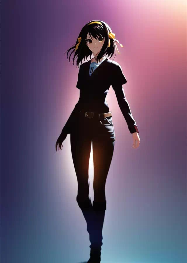 Cyberpunk Haruhi