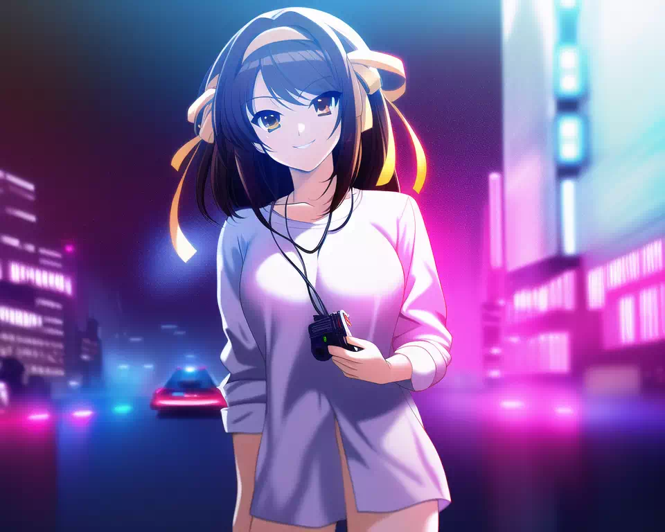 Cyberpunk Haruhi