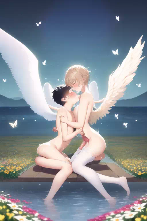 （NovelAI）The angel boys