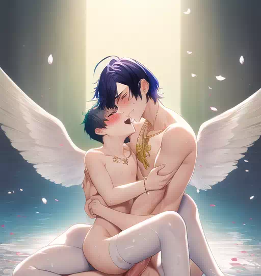 （NovelAI）The angel boys