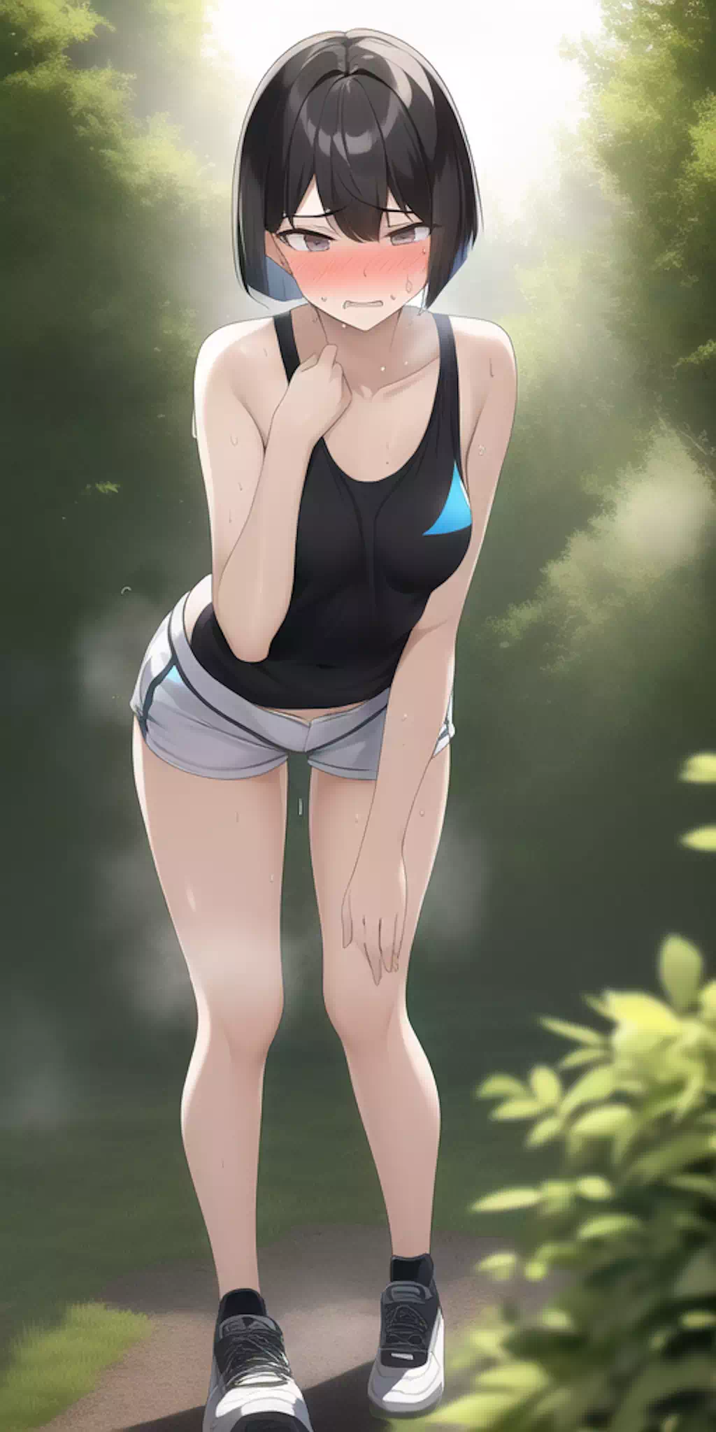 ボーイッシュ少女のおしっこ我慢【リクエスト作品】