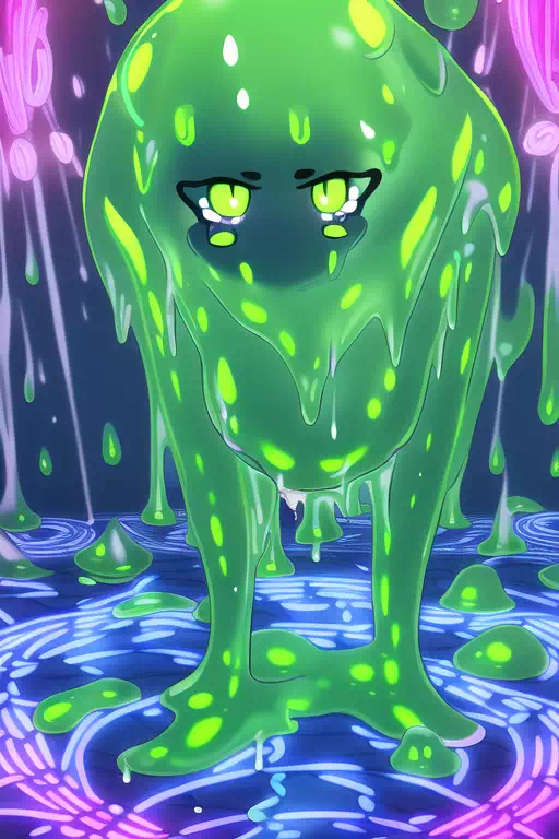 【NovelAI】Slime experiment