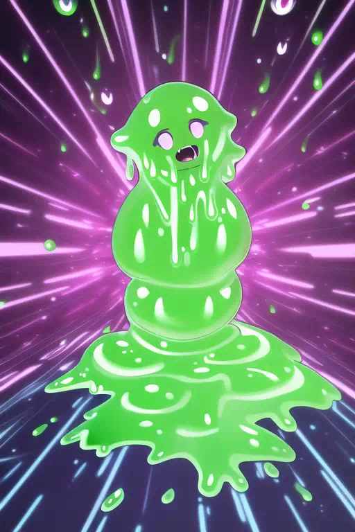 【NovelAI】Slime experiment