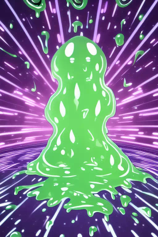 【NovelAI】Slime experiment