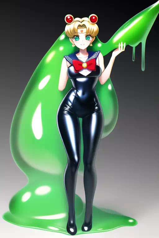 【NovelAI】Slime experiment