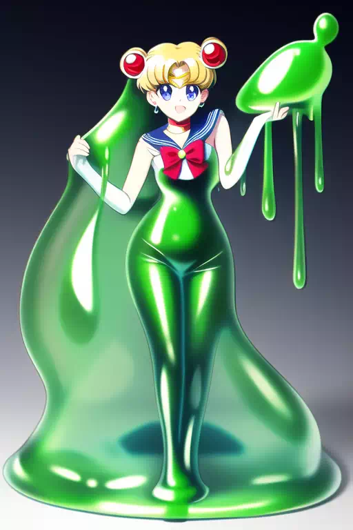 【NovelAI】Slime experiment