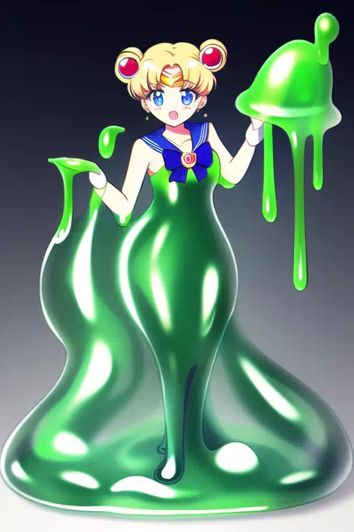 【NovelAI】Slime experiment