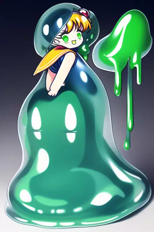 【NovelAI】Slime experiment