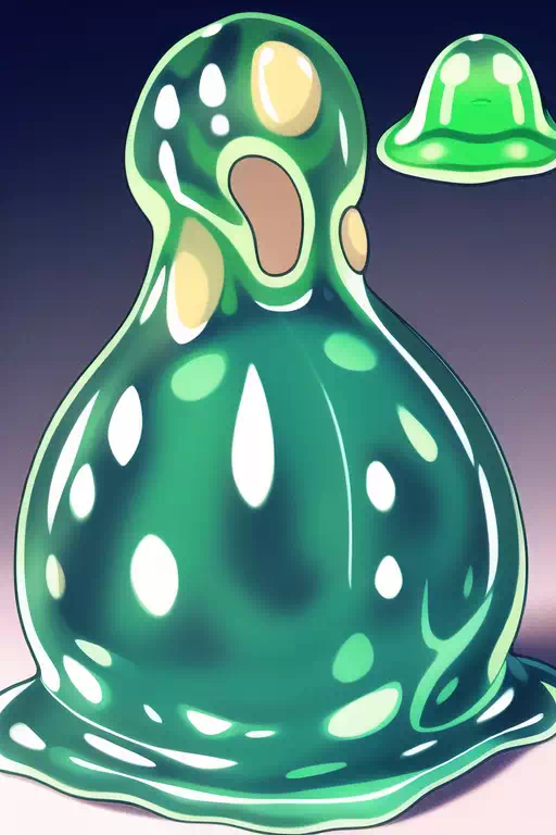 【NovelAI】Slime experiment