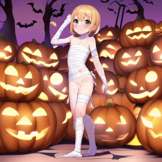 AI産ハロウィーンH　ミイラ女編