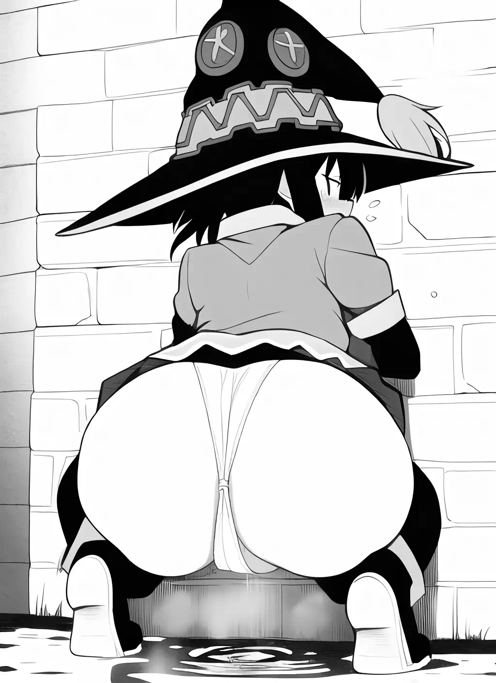 Konosuba megumin butt