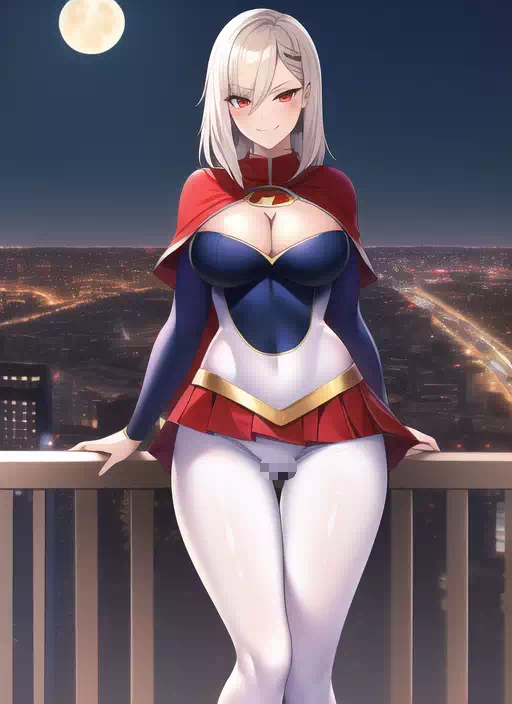 Novel AI その3　アメコミヒロイン