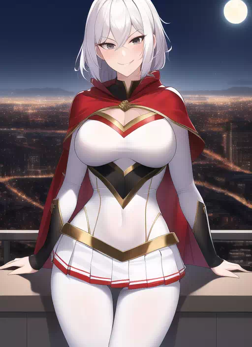 Novel AI その3　アメコミヒロイン