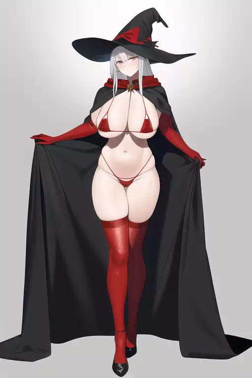 銀髪マイクロビキニ魔女 -その2-