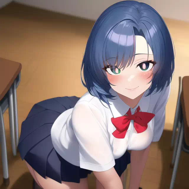 1号ちゃん目立たぬように生徒として学園に潜入