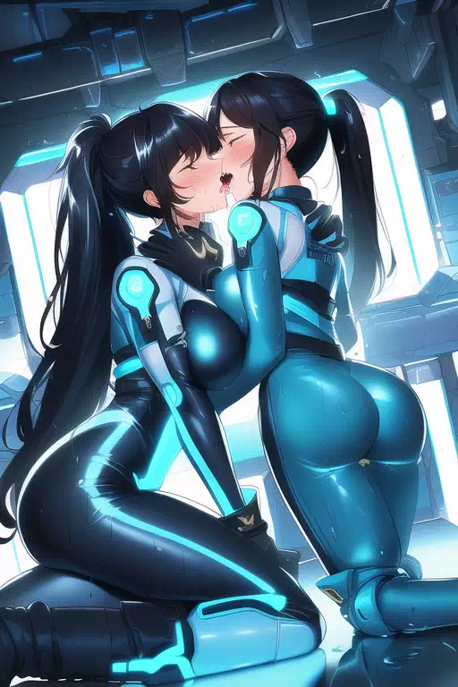 【NoveAI】Les sex in space base 5