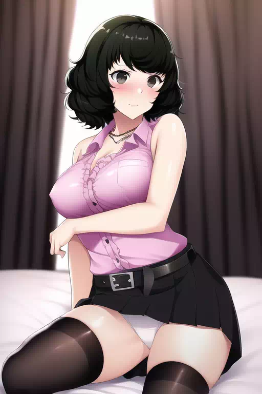 川上貞代01（私服／コスプレ）