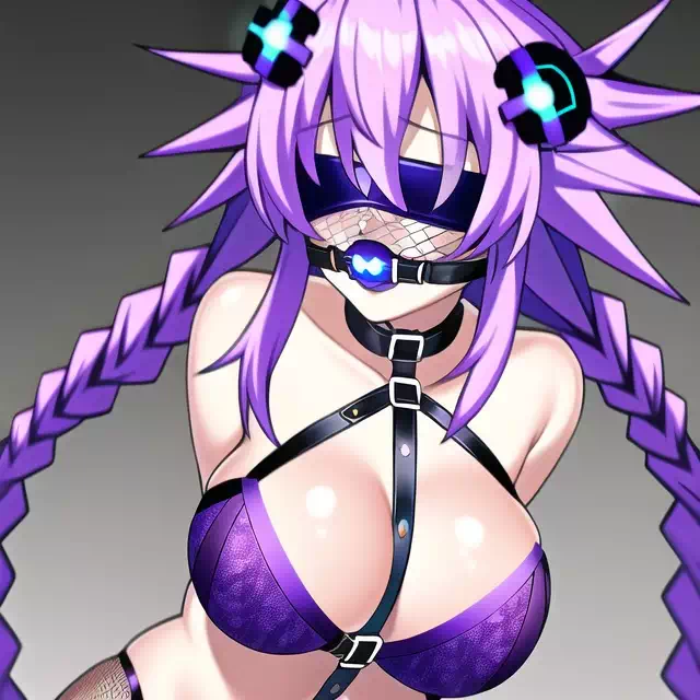 Purple Heart bondage collection