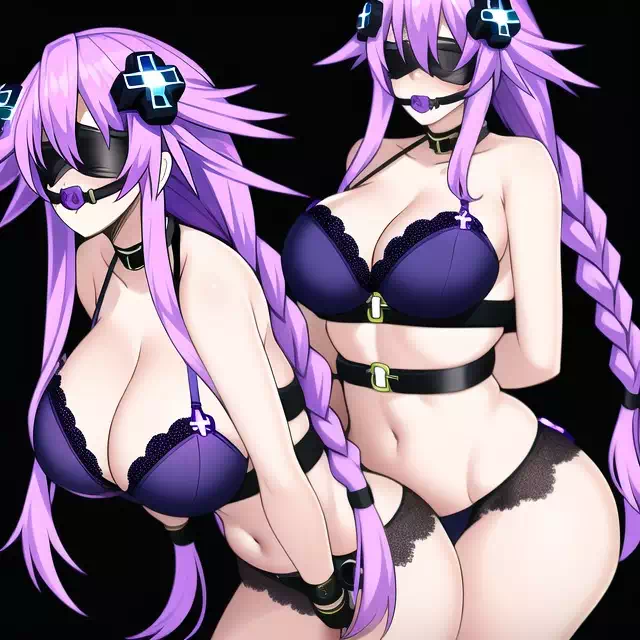 Purple Heart bondage collection