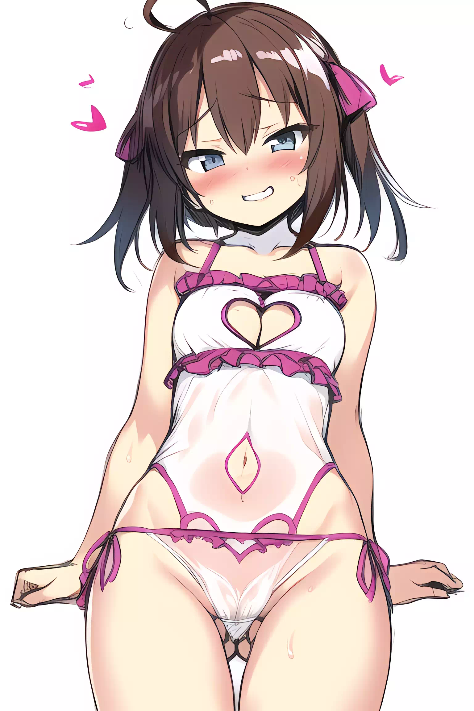 【NovelAI】メスガキにエロ下着で挑発してもらった6