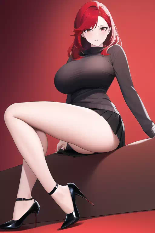 Request ：high heels and red hair