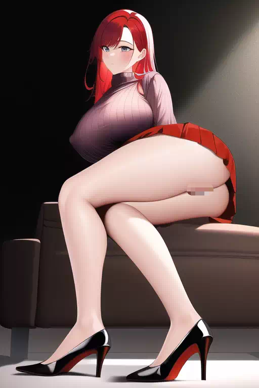 Request ：high heels and red hair